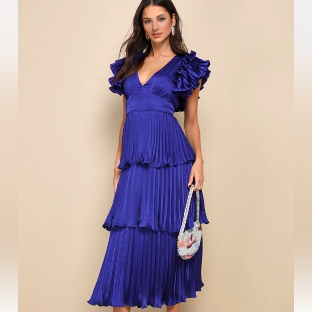 Lulus royal blue dress! NWT!